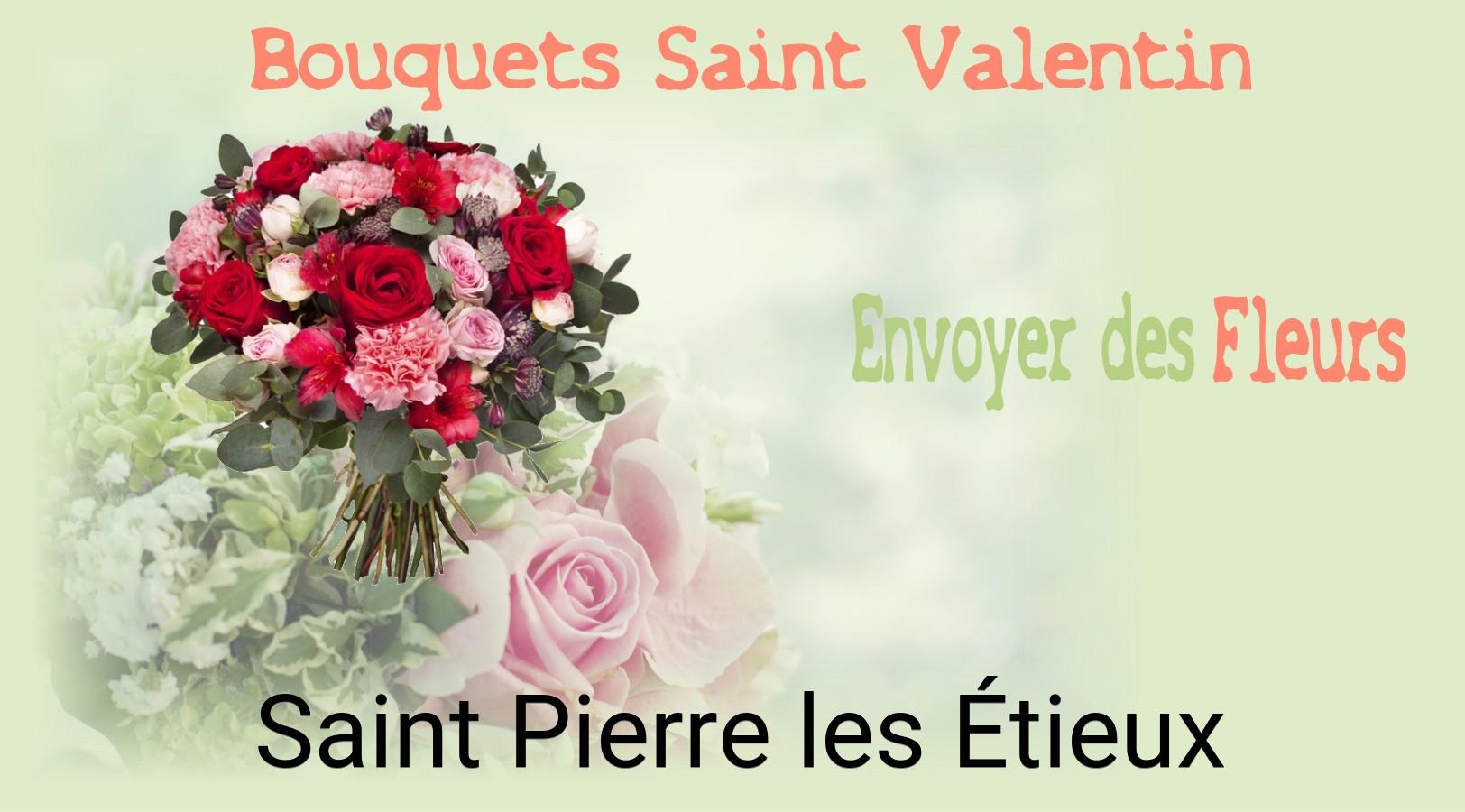 Roses de Saint-Valentin livrées à Saint-Pierre-les-Étieux